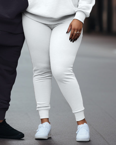 Big & Tall Graphic Streetwear Hoodie Sweatpants Set for big men view 4