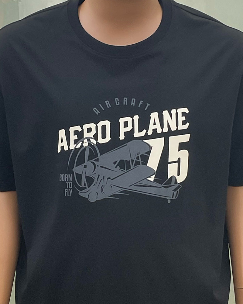 Big & Tall Graphic Streetwear T-Shirt for big men view 3