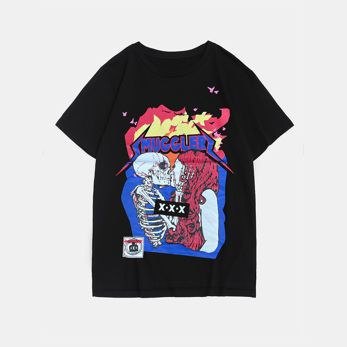 Big & Tall Black T-Shirt for big men view 2