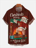 Big & Tall Hawaiian Graphic Short Sleeve Shirt for big men view 2