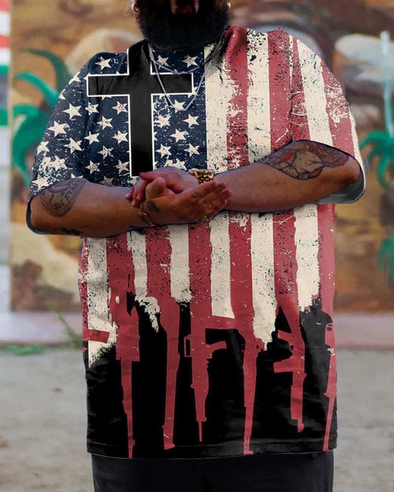 Big & Tall Graphic T-Shirt for big men