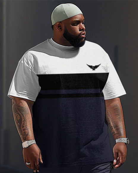 Big & Tall Colorblock Jeans for big men view 2