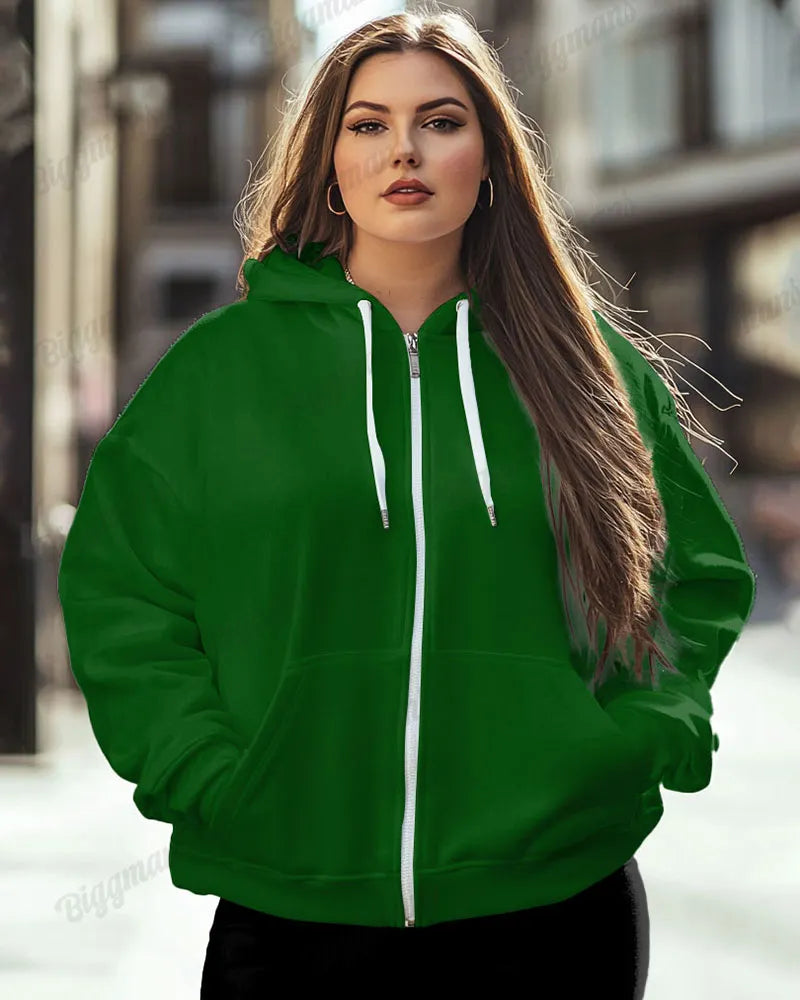 Big & Tall Solid Color Hoodie for big men view 5
