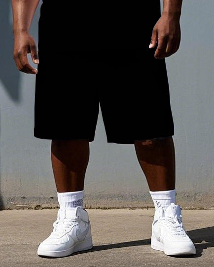 Big & Tall Graphic Two-piece Set for big men view 3