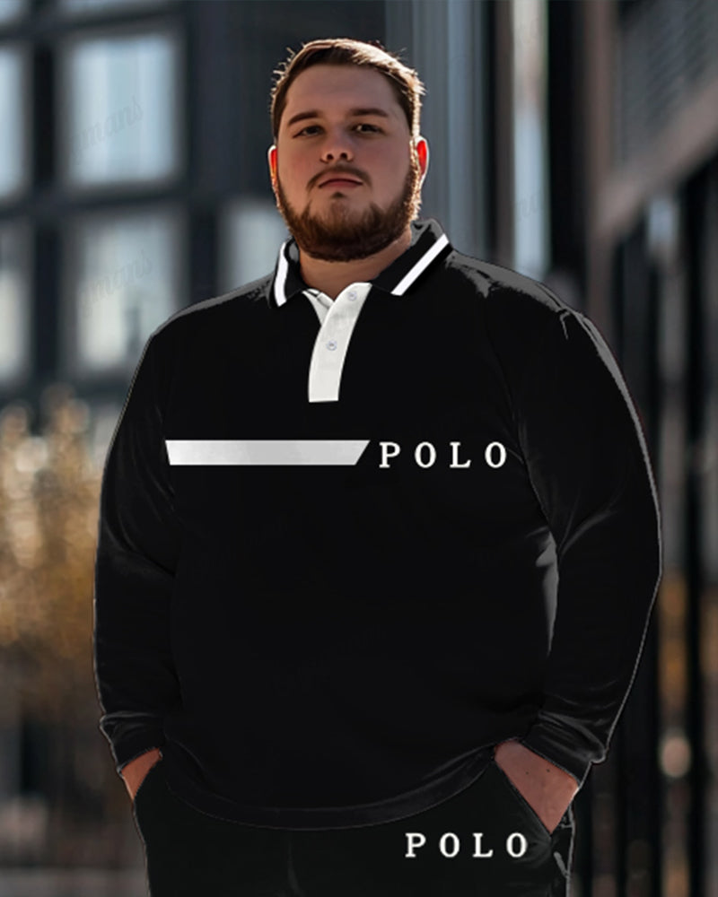 Big & Tall Business Casual Two-piece Set for big men view 2
