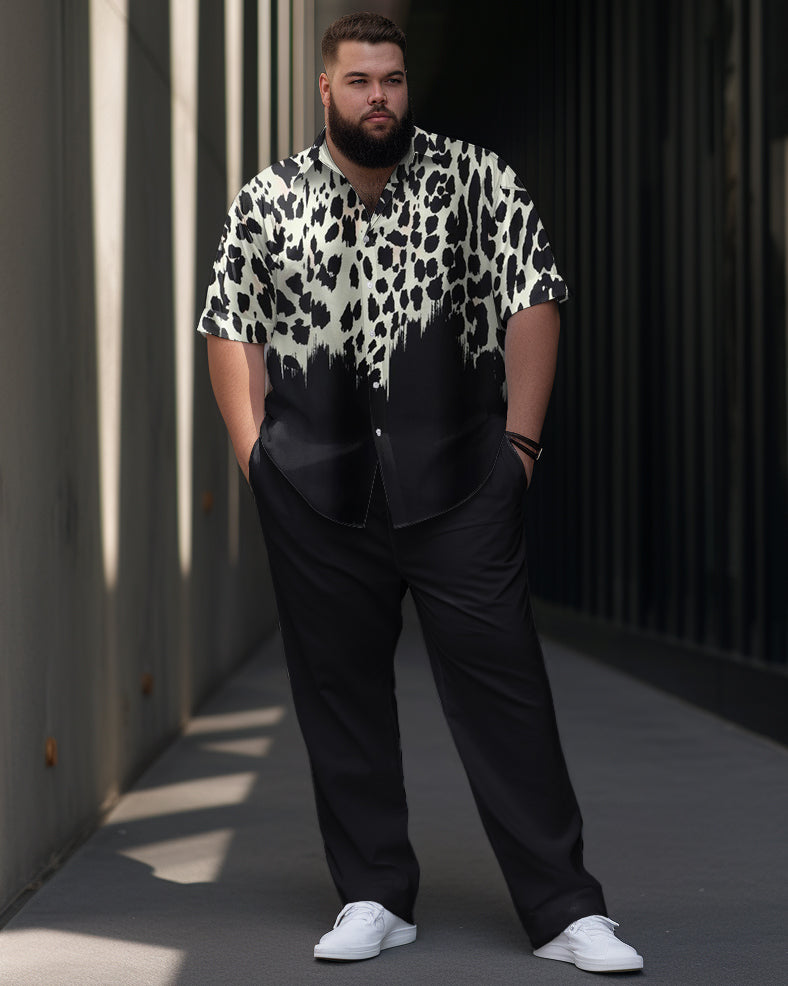 Big & Tall Graphic Jeans for big men view 1