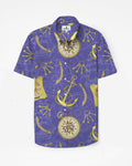 Big & Tall Hawaiian Western Short Sleeve Shirt for big men view 1