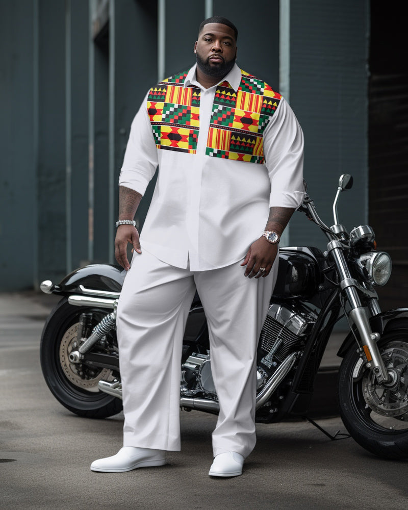 Big & Tall Two-piece Set for big men view 1