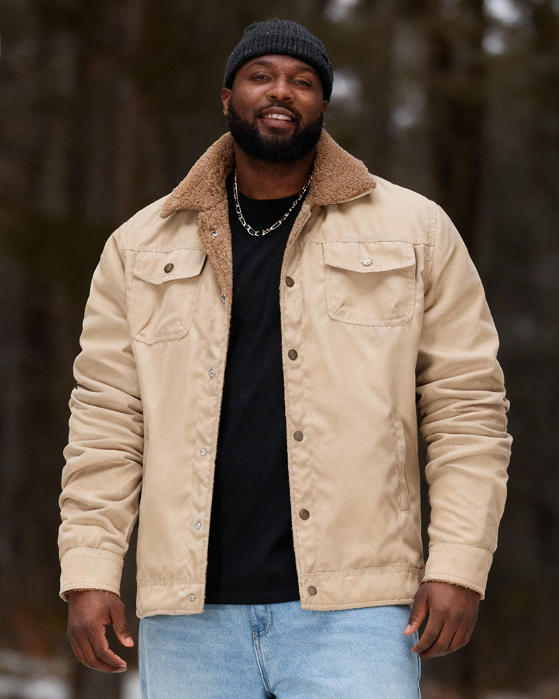 Big & Tall Solid Color Streetwear Men's Clothing for big men view 8