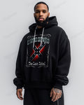 Big & Tall Graphic Streetwear Hoodie for big men