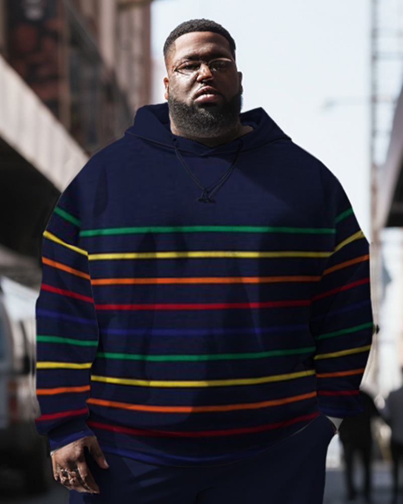 Big & Tall Graphic Hoodie for big men view 2