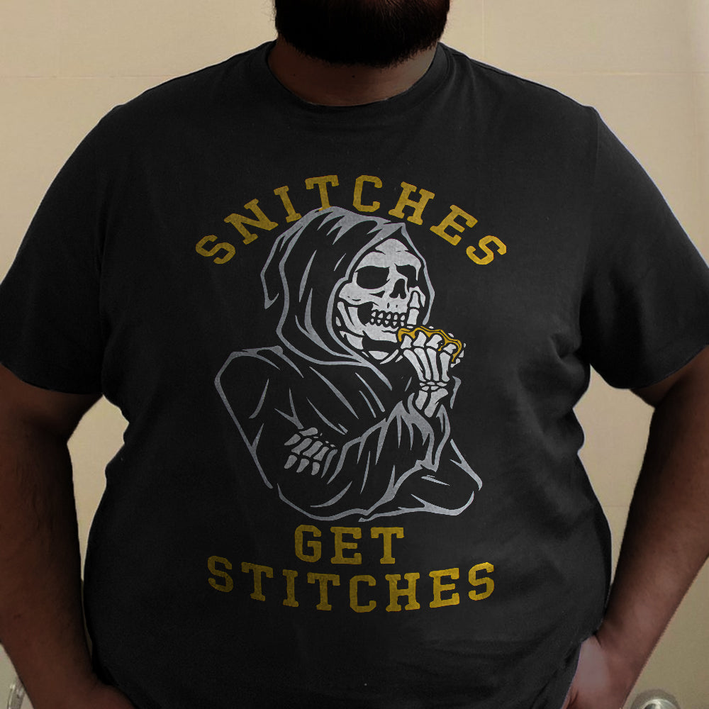 Big & Tall Skull T-Shirt for big men