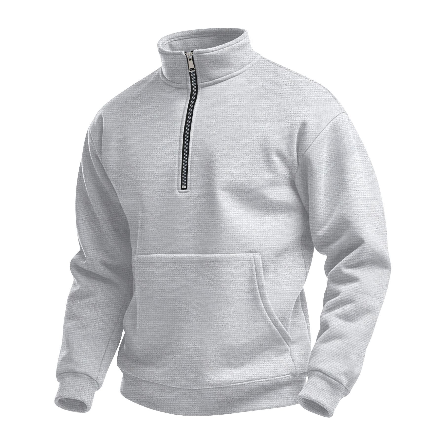 Big & Tall Solid Color Hoodie for big men view 2