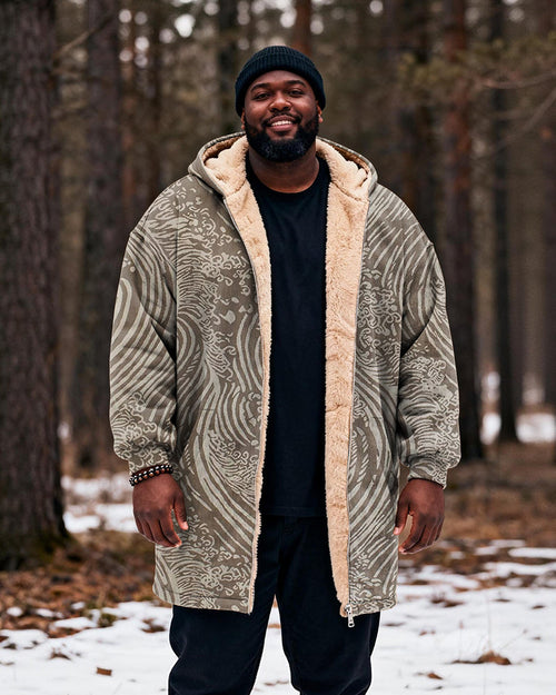 Big & Tall Streetwear Vintage Hoodie for big men view 2