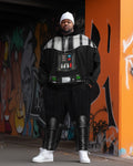 Big & Tall Geometric Hoodie Sweatpants Set for big men view 1