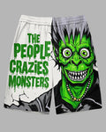 Big & Tall Graphic Athletic Shorts for big men