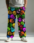 Big & Tall Skull Pants for big men view 1