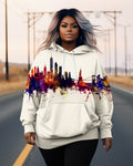 Big & Tall Graphic Hoodie for big men