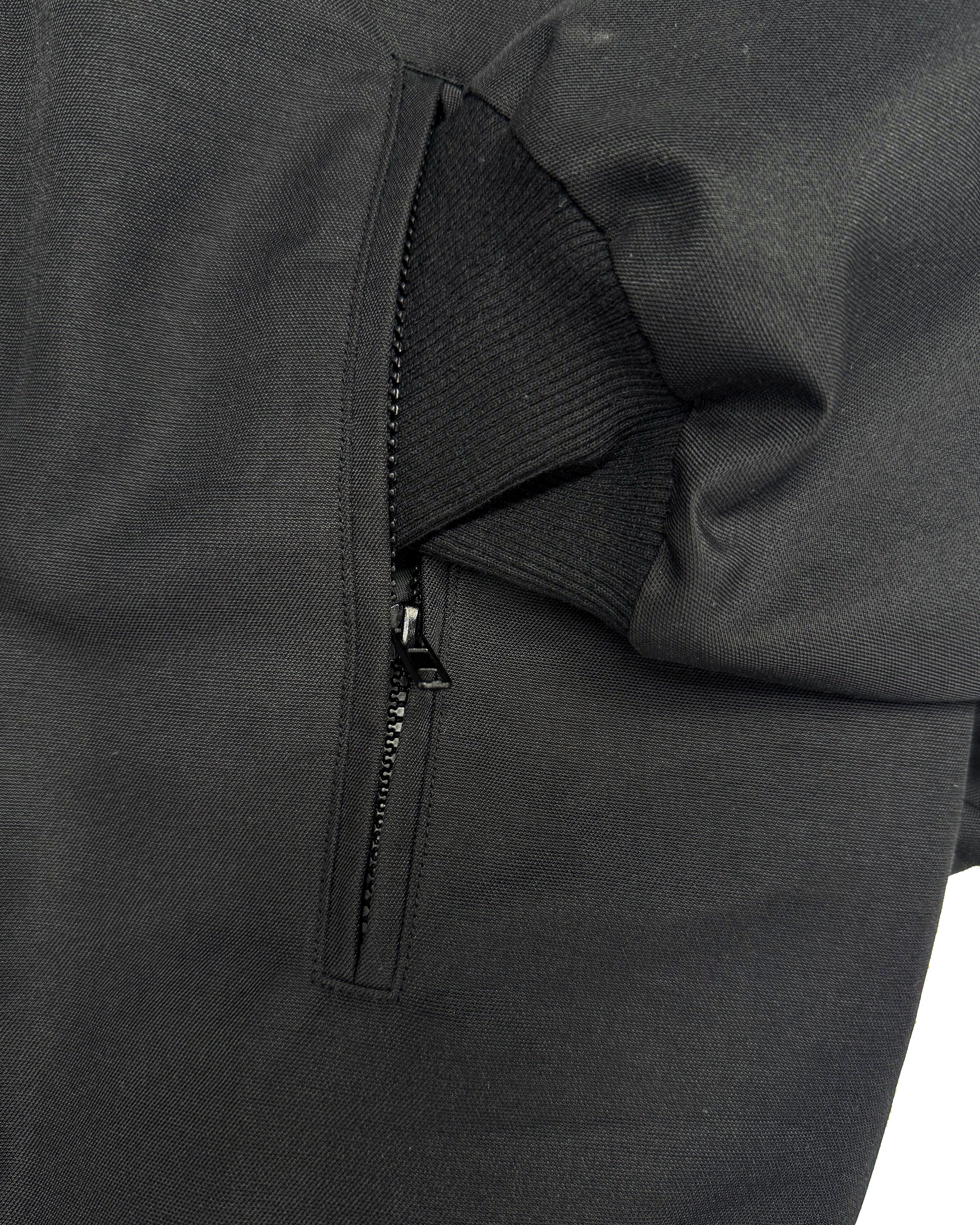 Big & Tall Black Solid Color Men's Clothing for big men view 7
