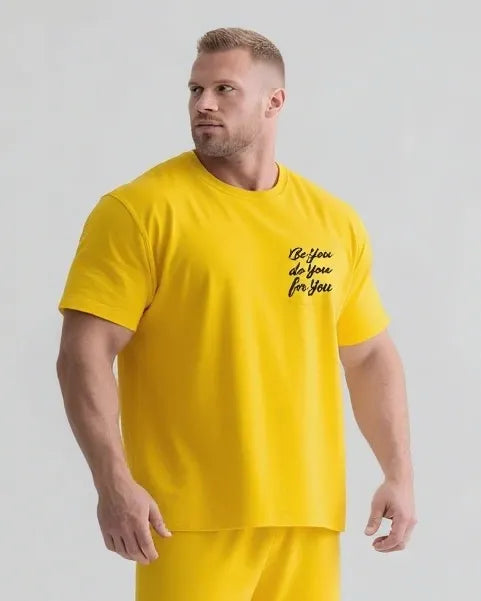 Big & Tall Graphic Streetwear Two-piece Set for big men view 12