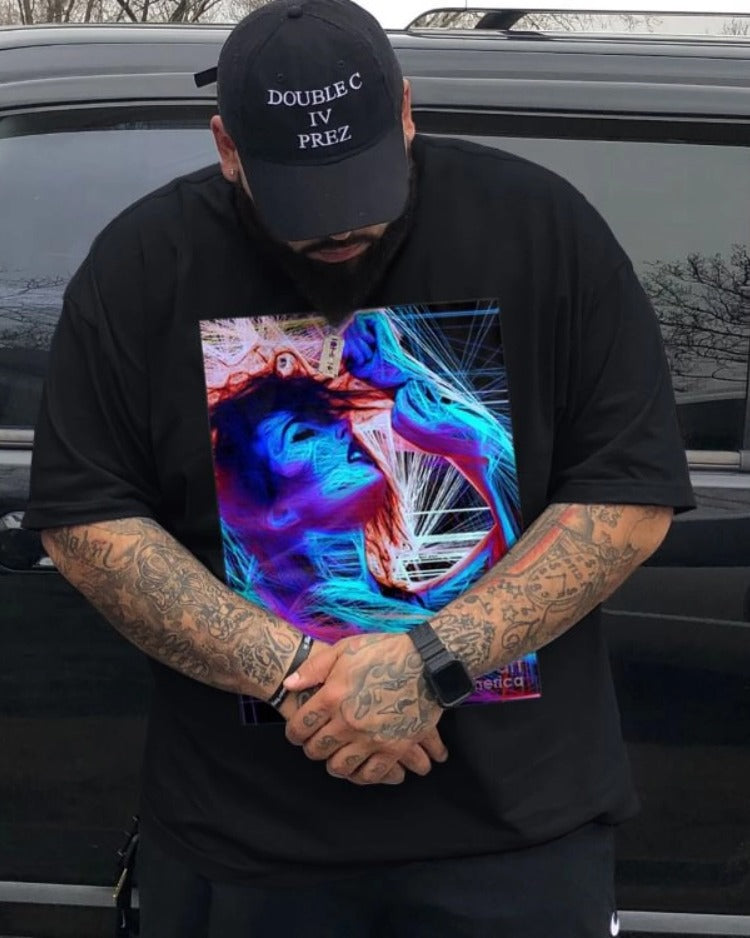 Big & Tall Streetwear T-Shirt for big men view 1