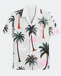 Big & Tall Hawaiian Graphic Short Sleeve Shirt for big men view 2