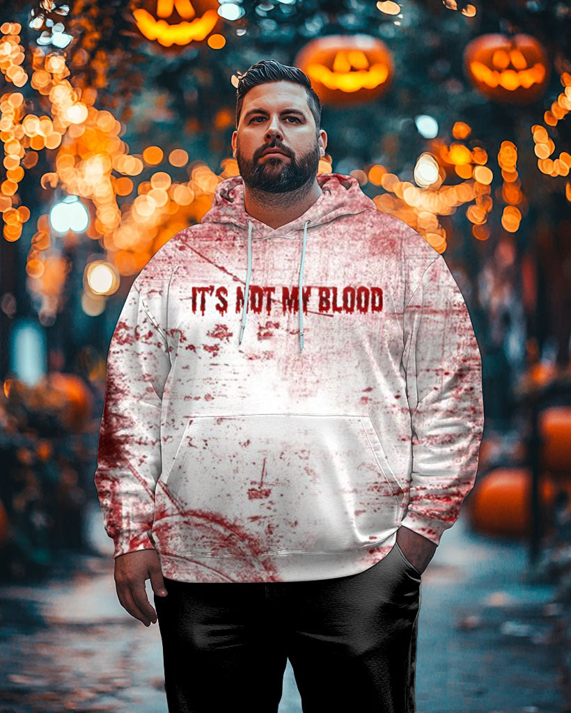 Big & Tall Graphic Hoodie for big men
