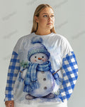 Big & Tall Plaid Graphic T-Shirt for big men