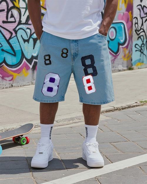 Big & Tall Denim Streetwear Jeans for big men