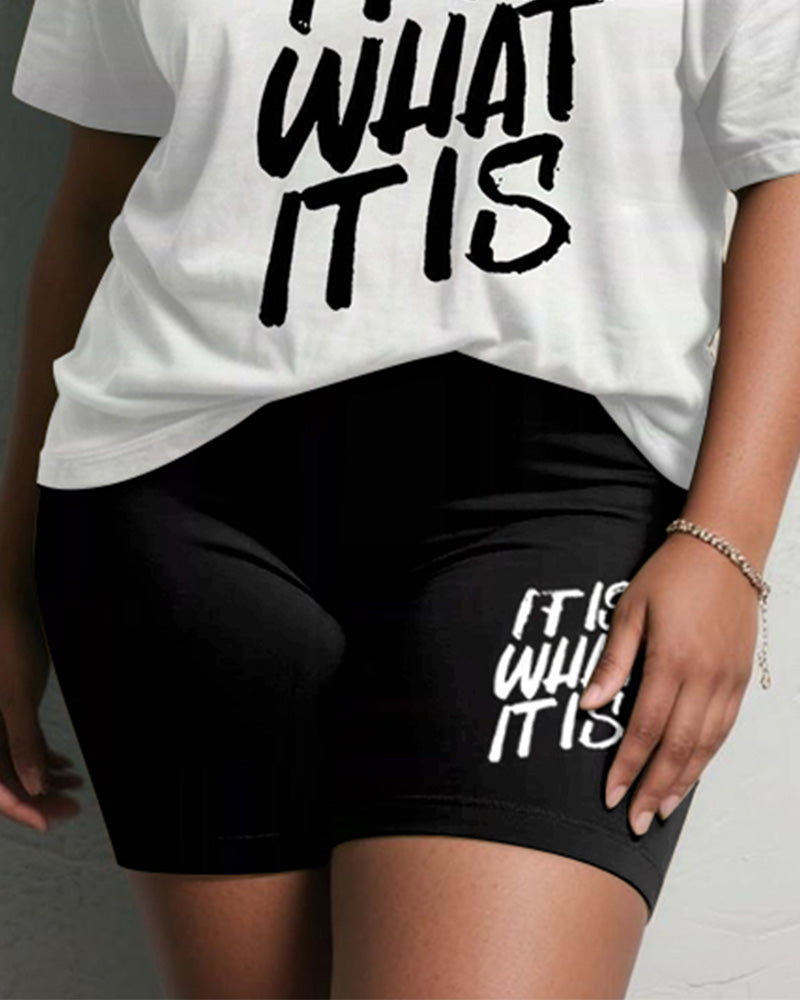 Big & Tall Graphic Two-piece Set for big men view 4