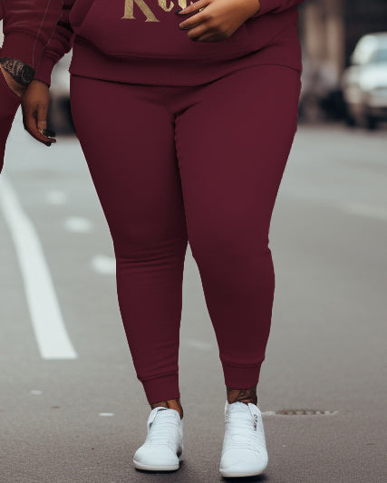Big & Tall Hoodie Sweatpants Set for big men view 5