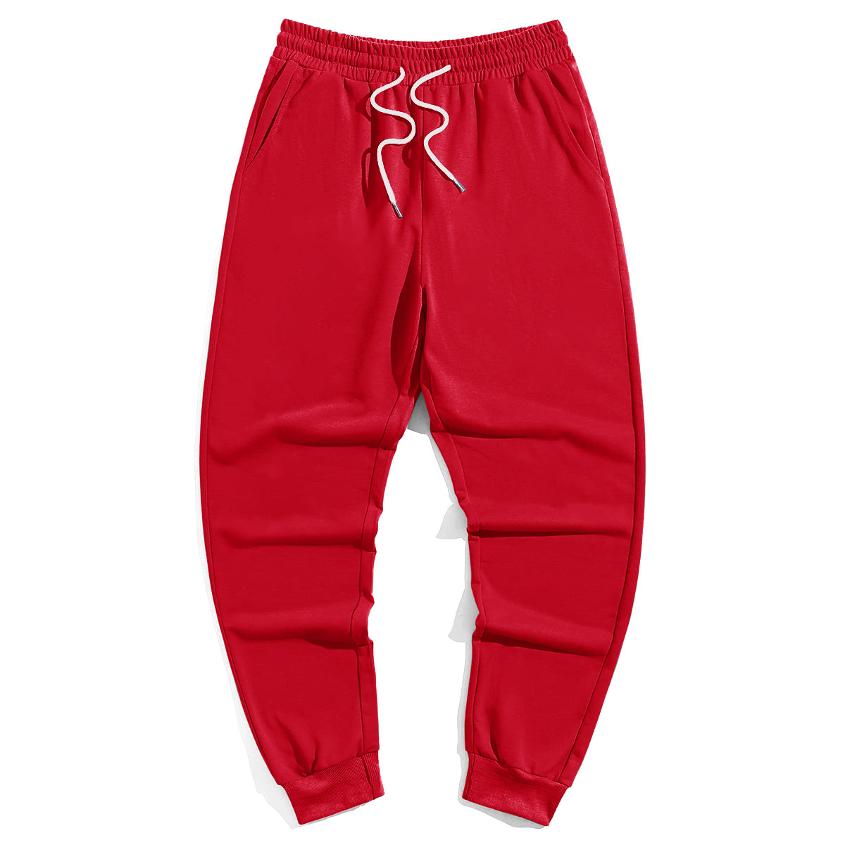 Big & Tall Solid Color Sweatpants for big men view 3