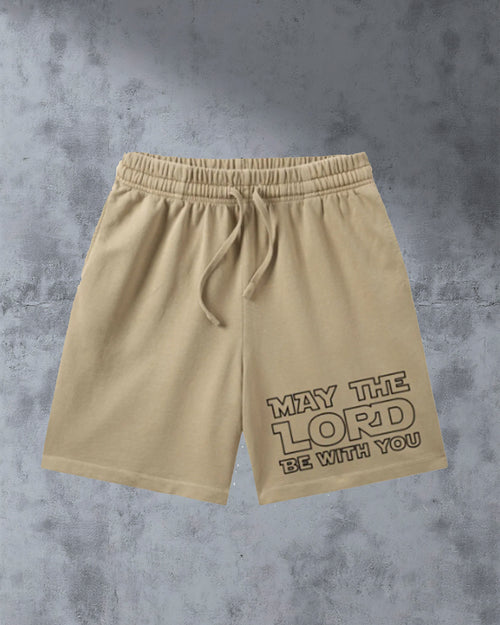 Big & Tall Gradient Graphic Streetwear Shorts for big men view 1