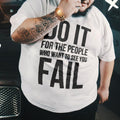 Big & Tall Graphic T-Shirt for big men