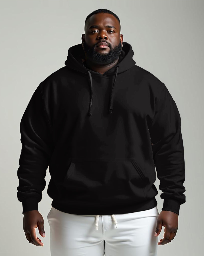 Big & Tall Men's Oversized Cotton Hoodie view 1