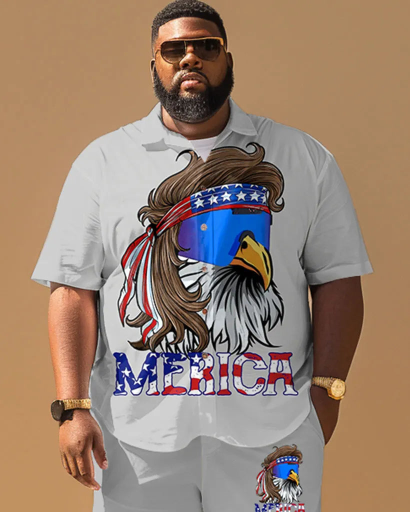 Big & Tall Graphic Jeans for big men view 3
