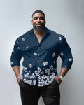 Big & Tall Floral Two-piece Set for big men