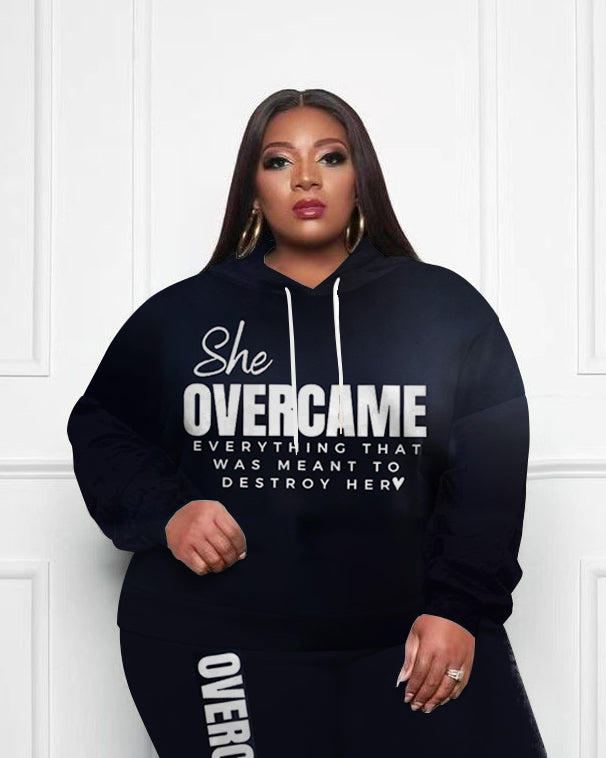 Big & Tall Streetwear Hoodie for big men view 2