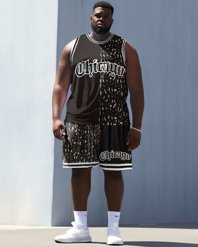 Big & Tall Athletic Tank Top for big men view 2
