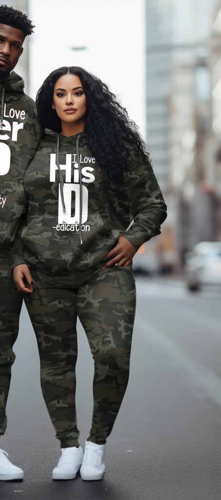 Big & Tall Camouflage Hoodie for big men view 7
