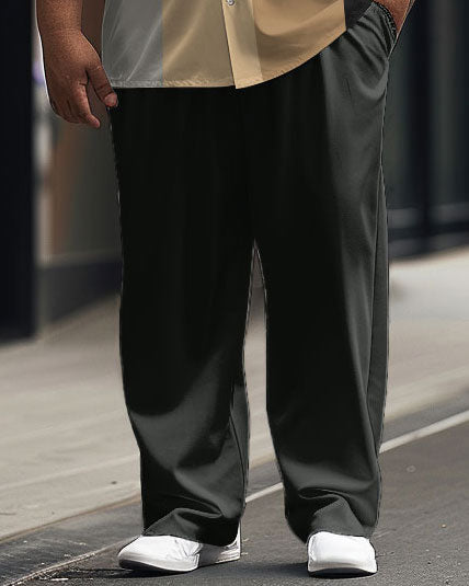 Big & Tall Colorblock Business Casual Jeans for big men view 3
