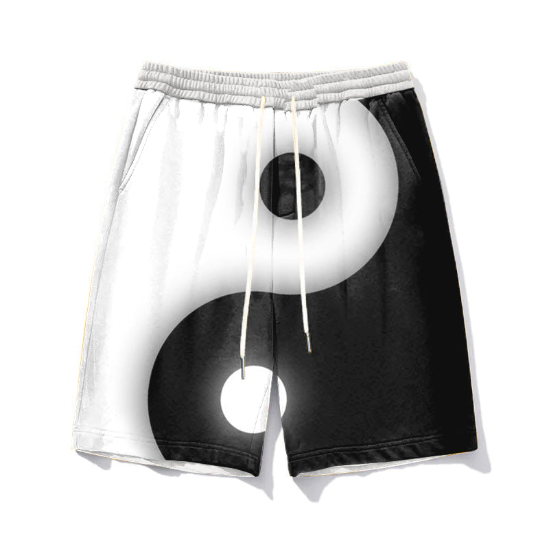 Big & Tall Colorblock Shorts for big men