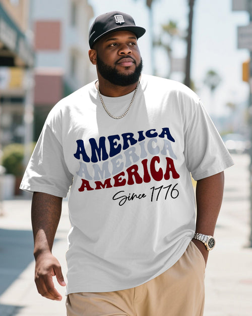Big & Tall Graphic T-Shirt for big men view 1