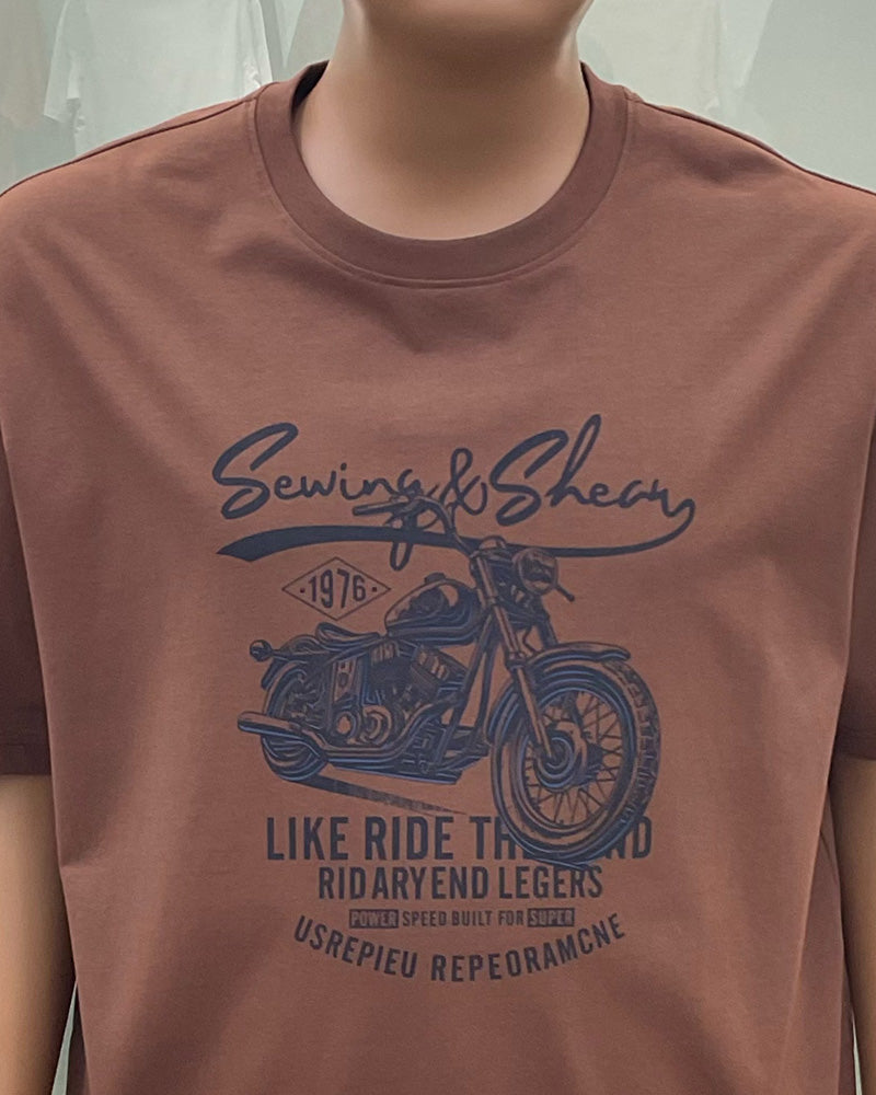 Big & Tall Graphic Streetwear T-Shirt for big men view 5
