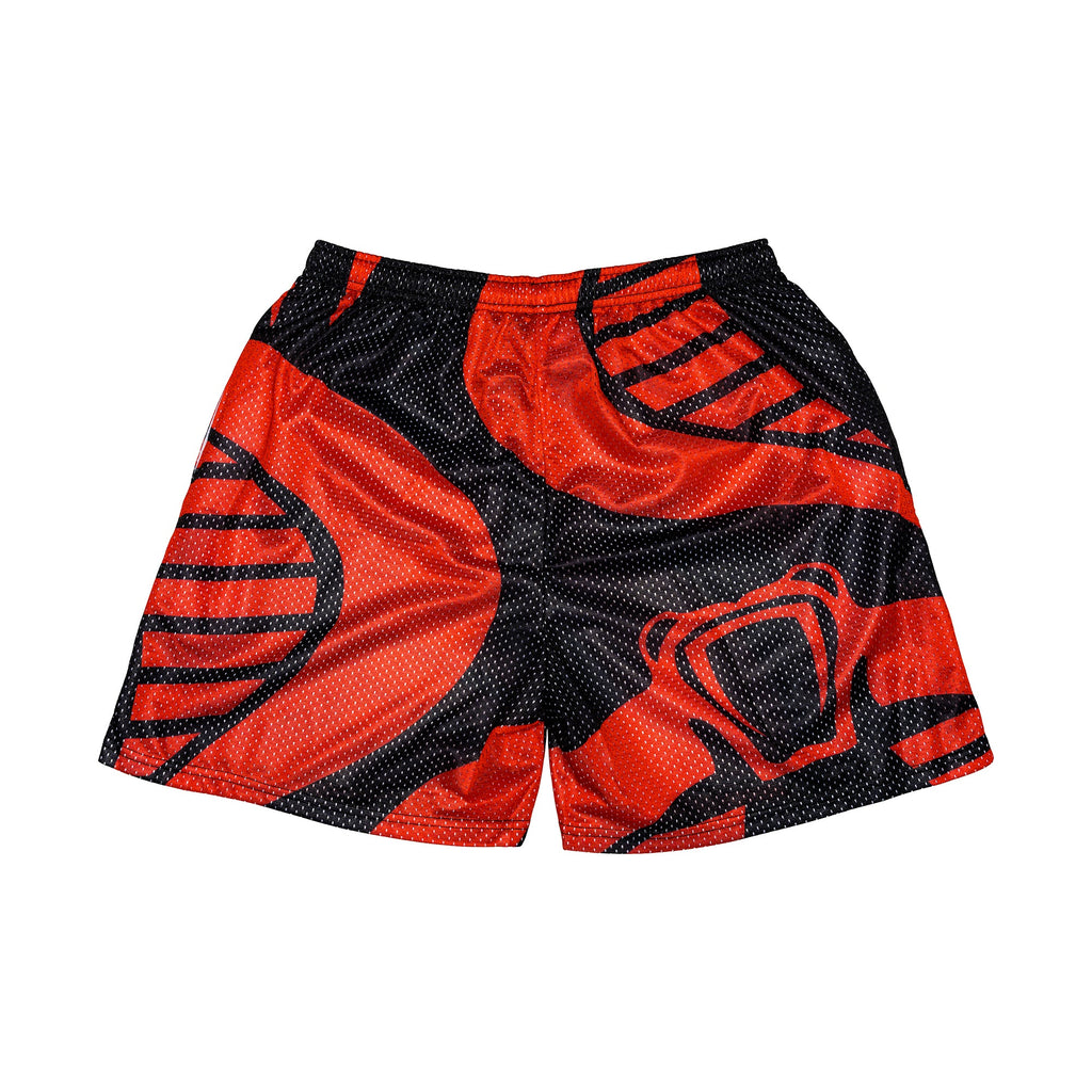 Big & Tall Geometric Athletic Shorts for big men view 2
