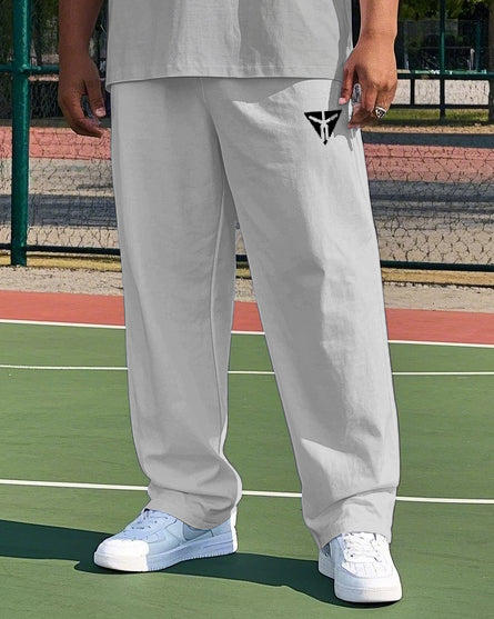 Big & Tall Graphic T-Shirt Pants Set for big men view 3