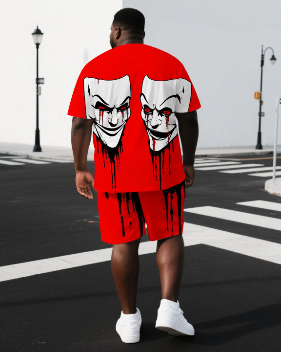 Big & Tall Graphic Two-piece Set for big men view 1