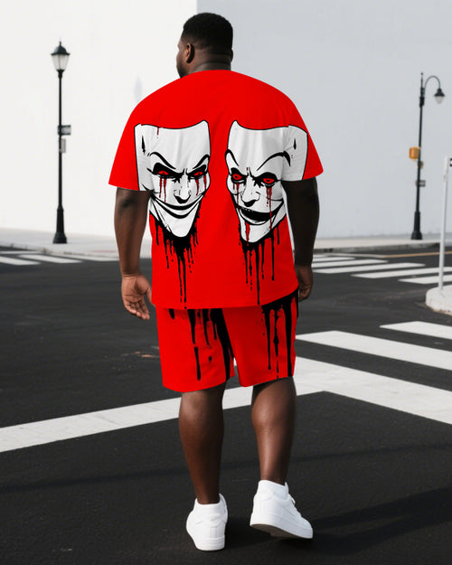Big & Tall Graphic Two-piece Set for big men view 1