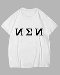 Big & Tall White Graphic T-Shirt for big men