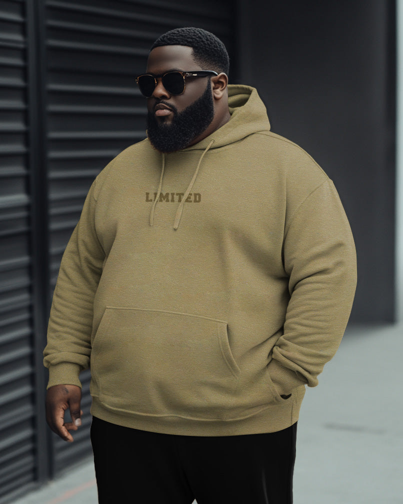 Big & Tall Graphic Hoodie for big men view 6